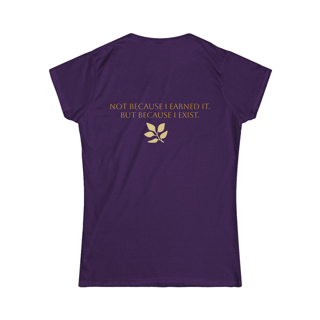 I Am Worthy Women's Tee — Inspirational Self-Love Shirt