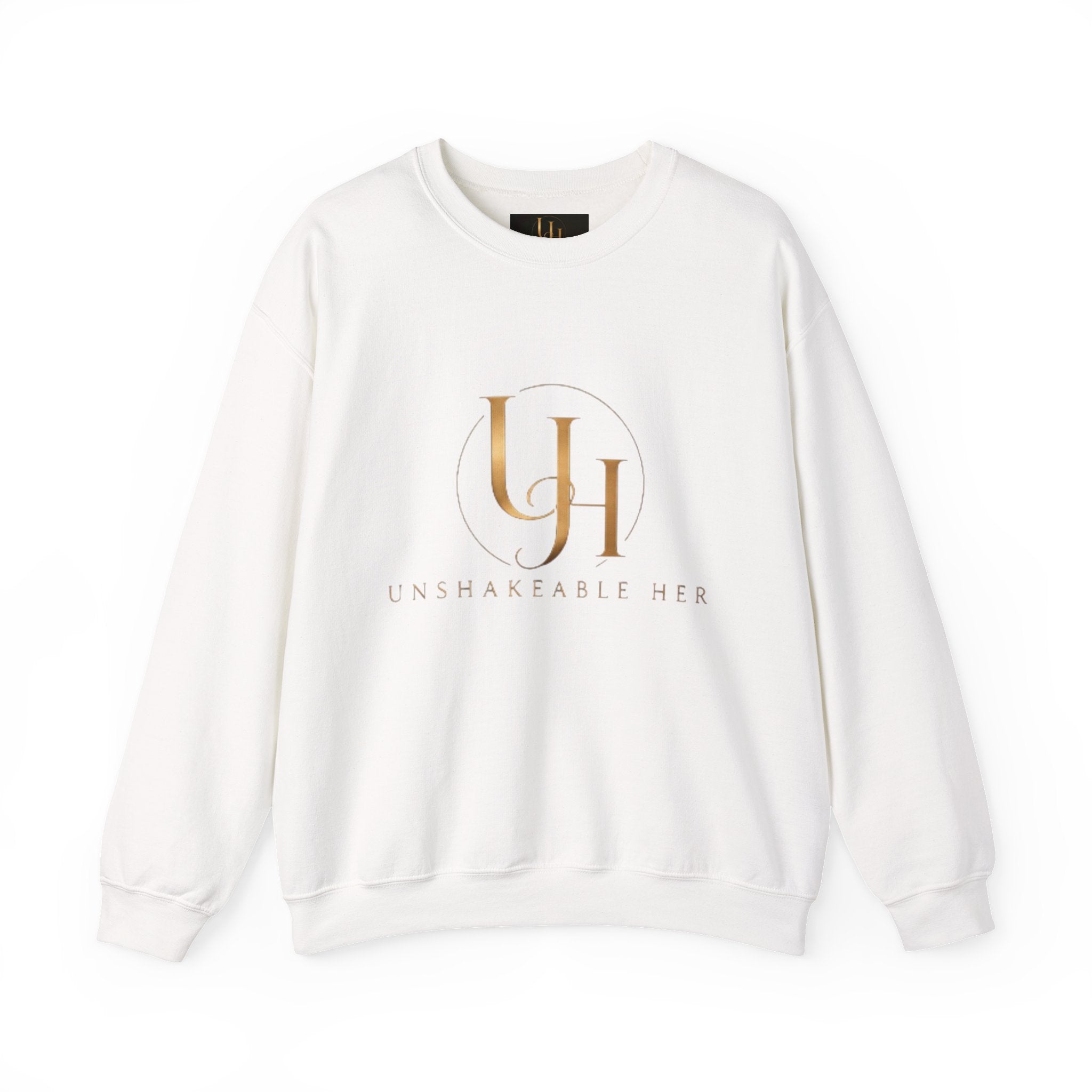 Unshakeable Her Crewneck Sweatshirt – Feminine Floral Empowerment Pullover