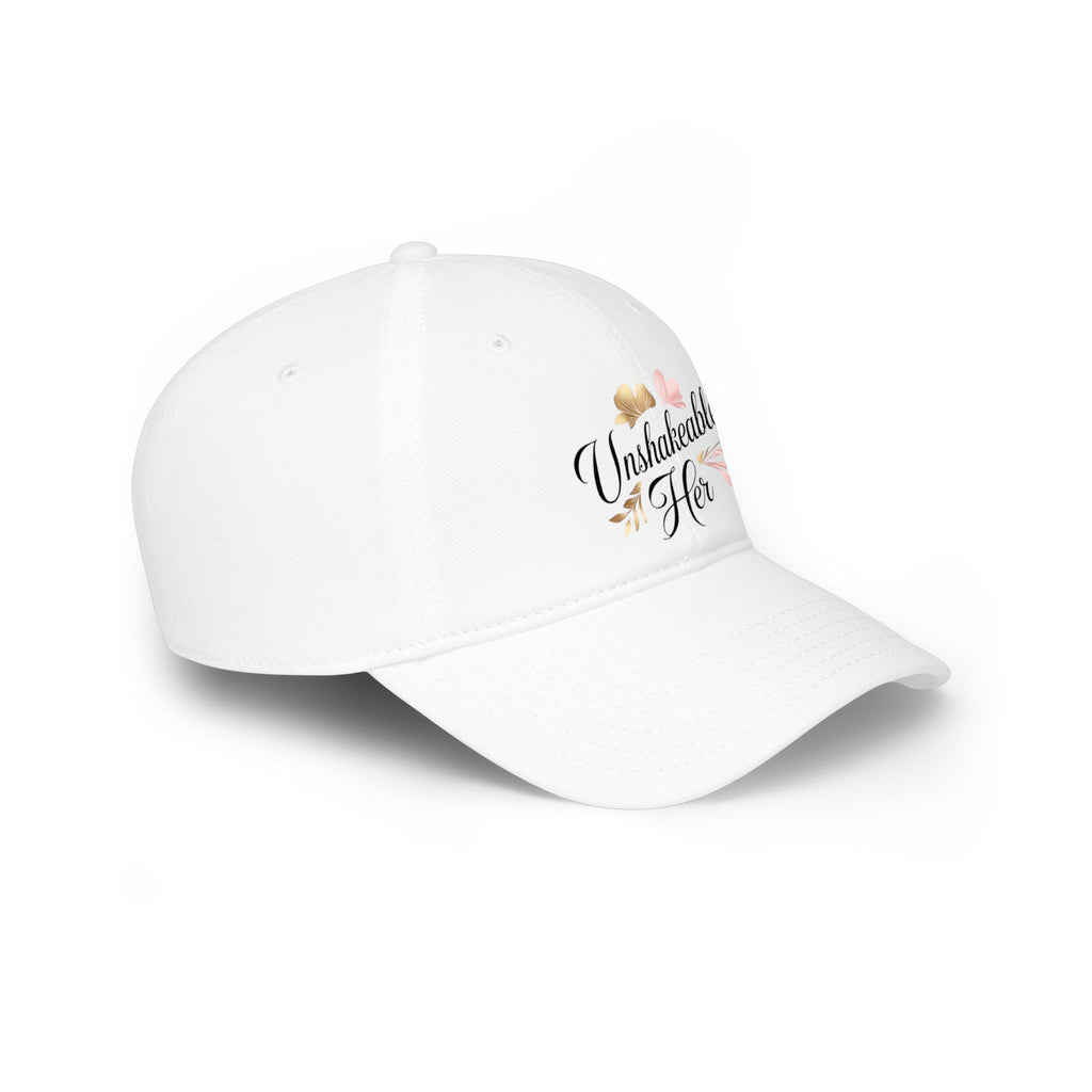 Unshakeable Her Baseball Cap — Inspirational Women’s Embroidered Hat