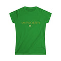 I Am Worthy Women's Tee — Inspirational Self-Love Shirt