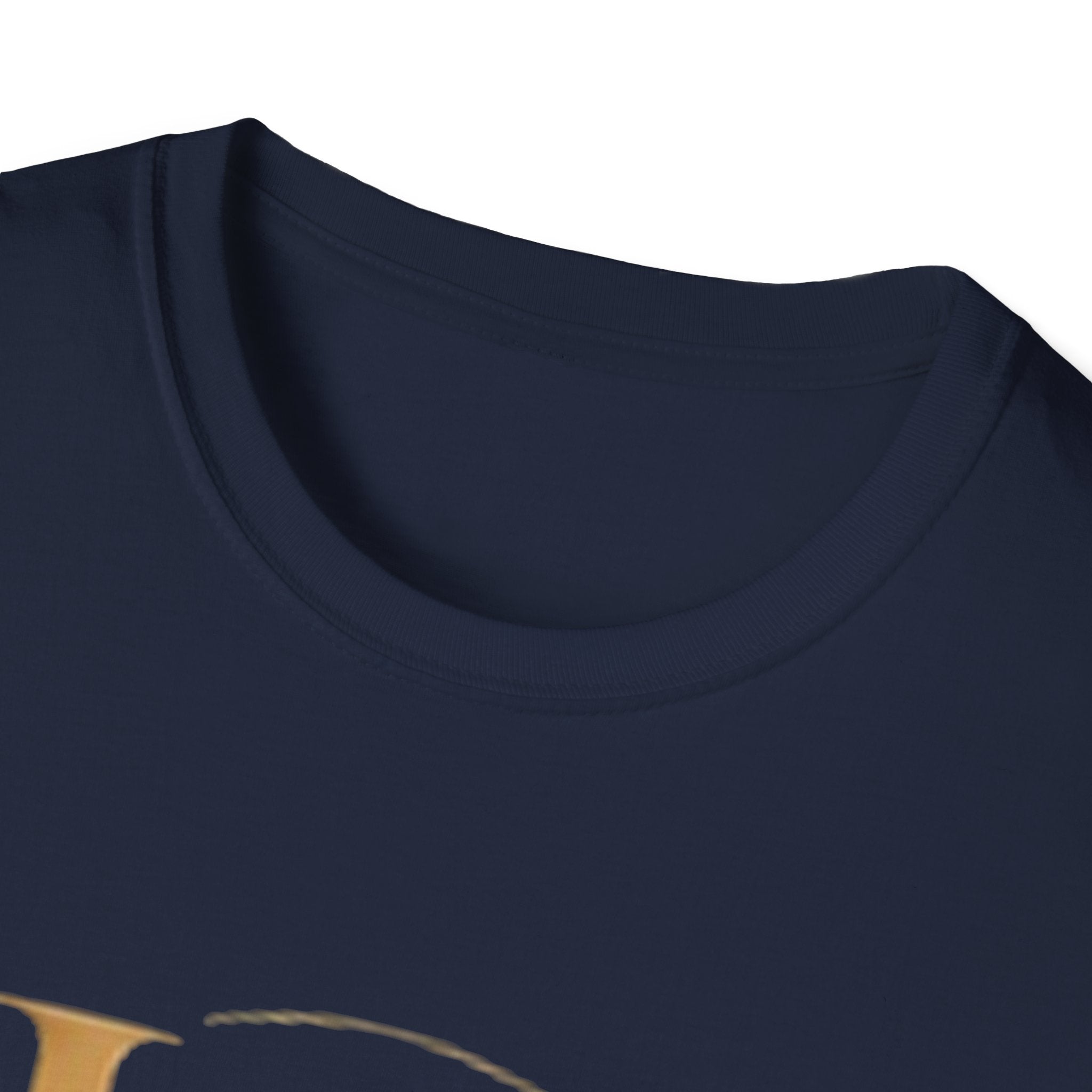 UH Monogram T-Shirt — Elegant Gold Initials Tee