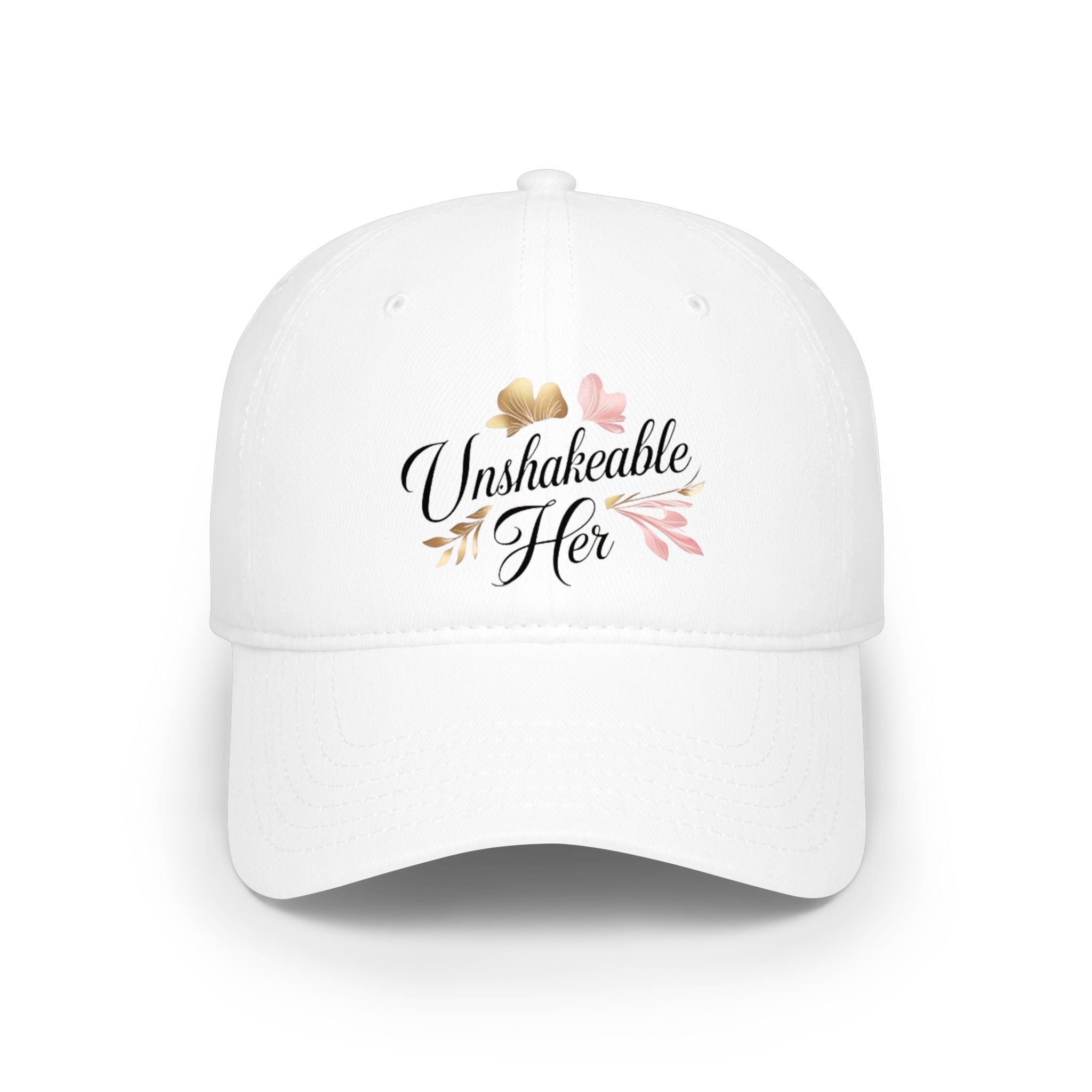 Unshakeable Her Baseball Cap — Inspirational Women’s Embroidered Hat