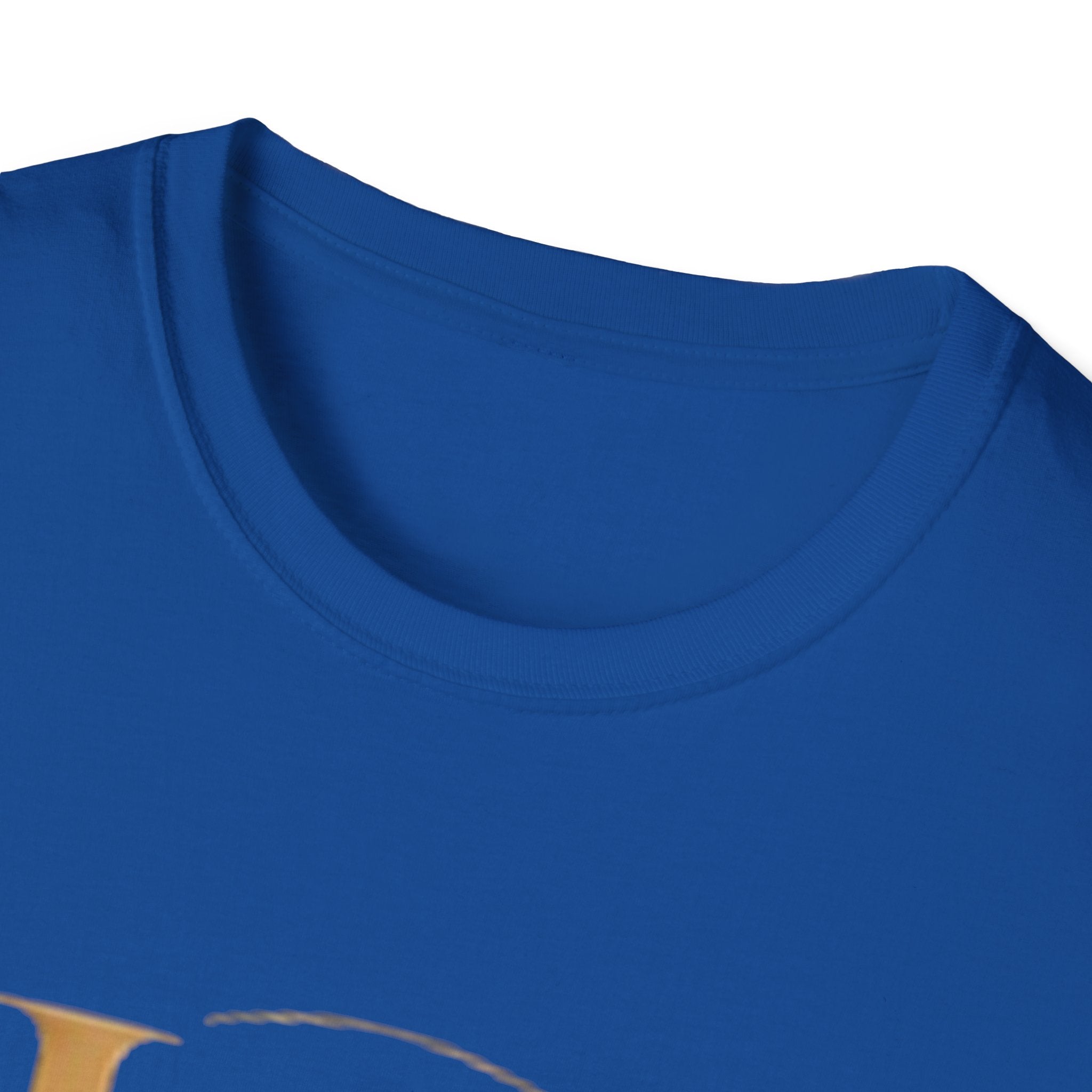 UH Monogram T-Shirt — Elegant Gold Initials Tee