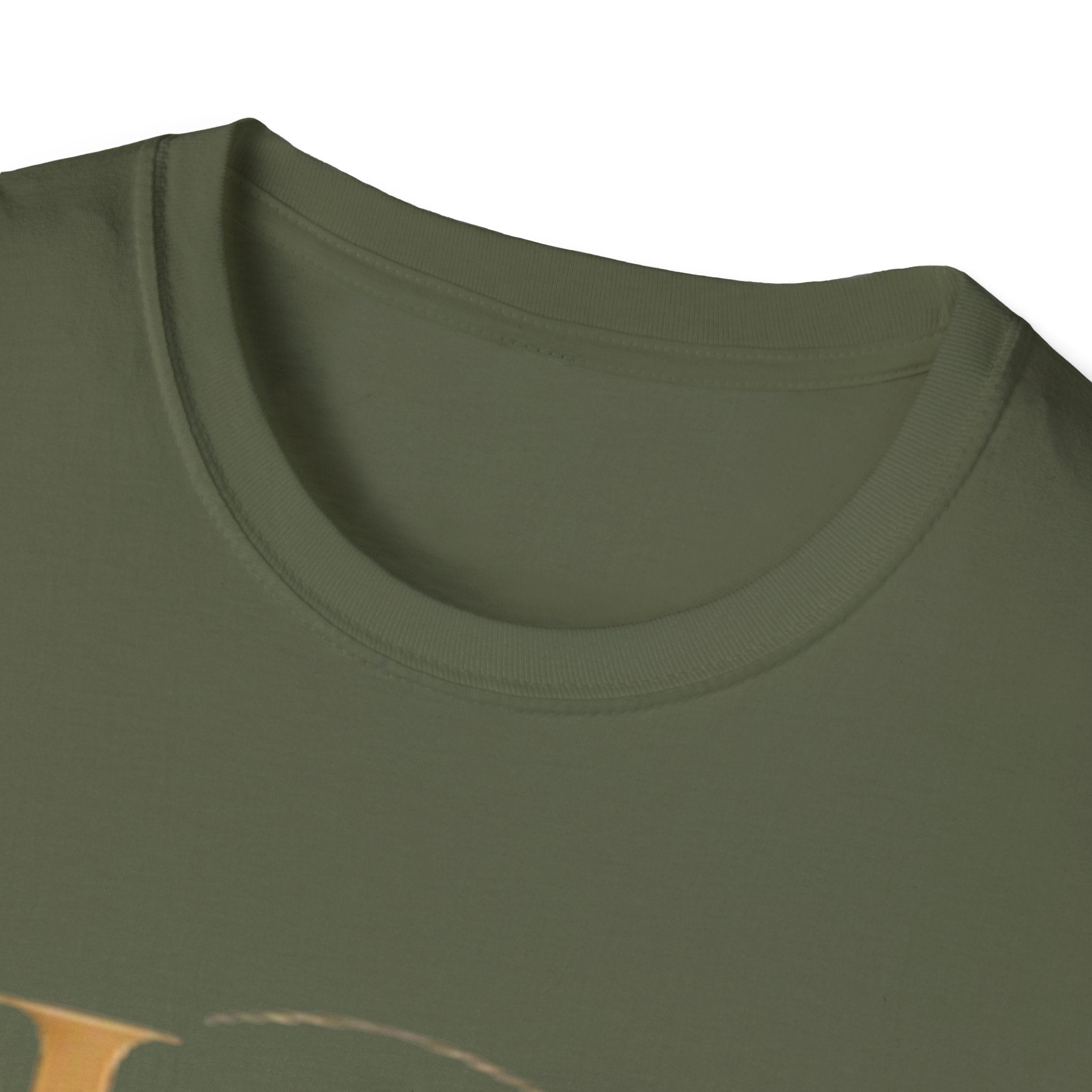 UH Monogram T-Shirt — Elegant Gold Initials Tee