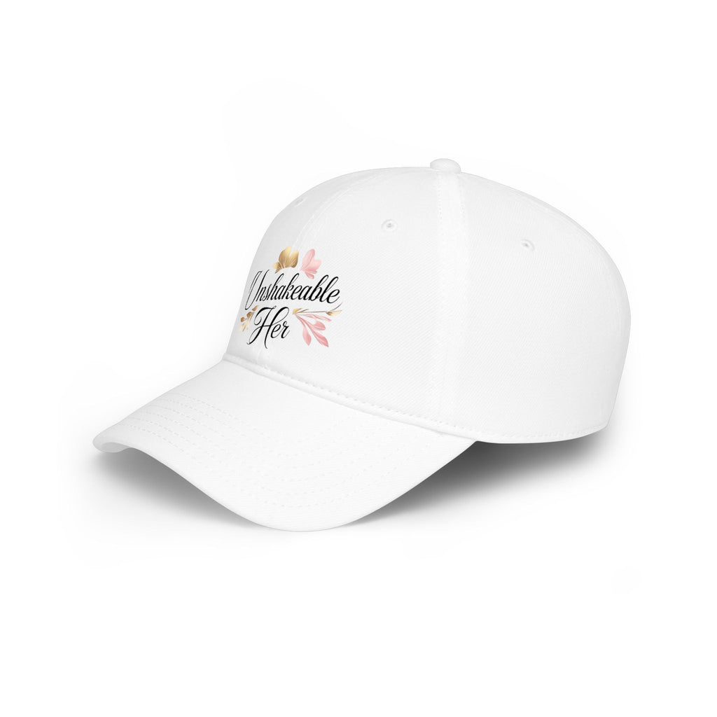 Unshakeable Her Baseball Cap — Inspirational Women’s Embroidered Hat