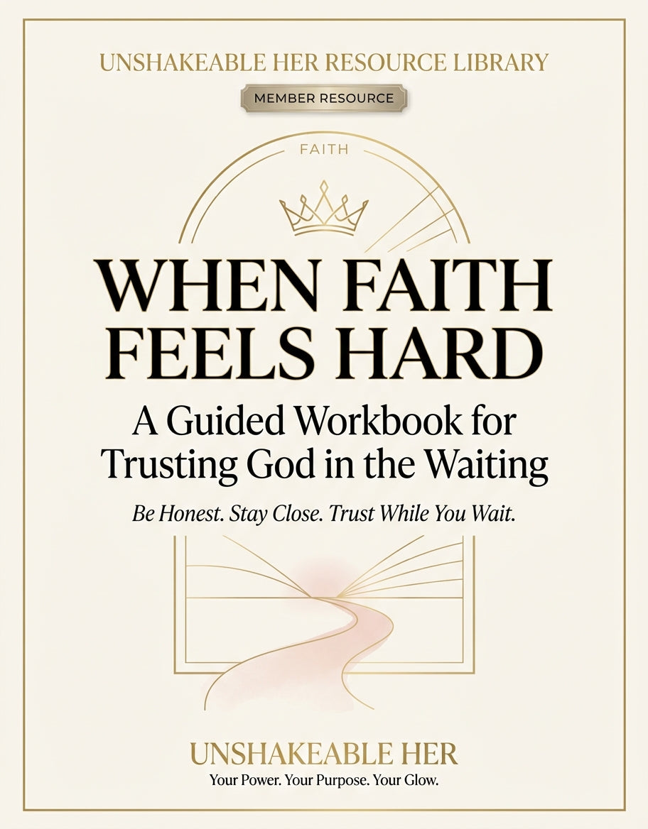 When Faith Feels Hard: A Guided Workbook for Trusting God in the Waiting